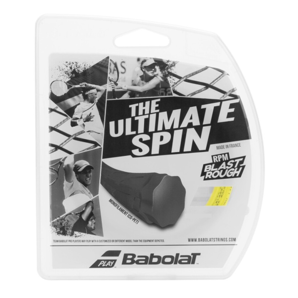 Теннисная струна Babolat RPM Blast Rough Yellow 1,35 12 метров