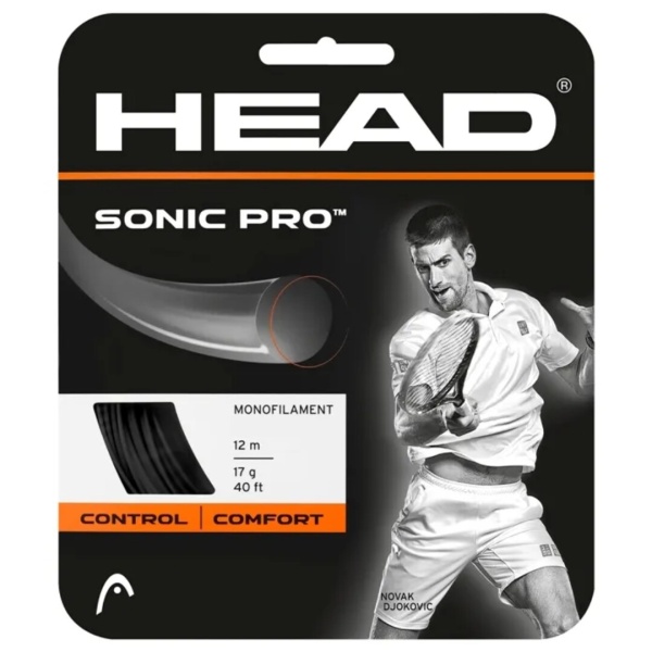 Теннисная струна Head Sonic Pro Black 1,30 12 метров