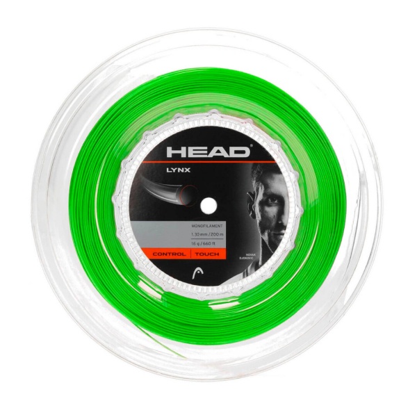 Теннисная струна Head LYNX Green 1,30 200 метров