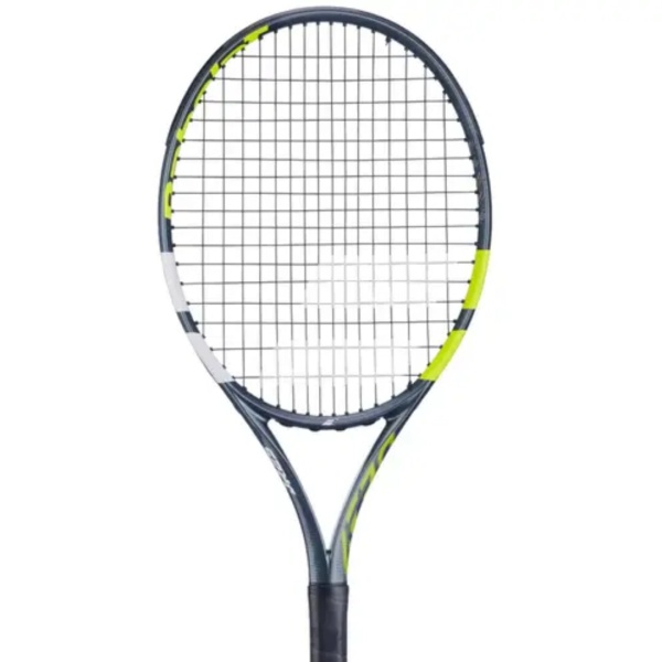 Теннисная ракетка Babolat Aero Junior 25 - Grey/Fluorescent Yellow