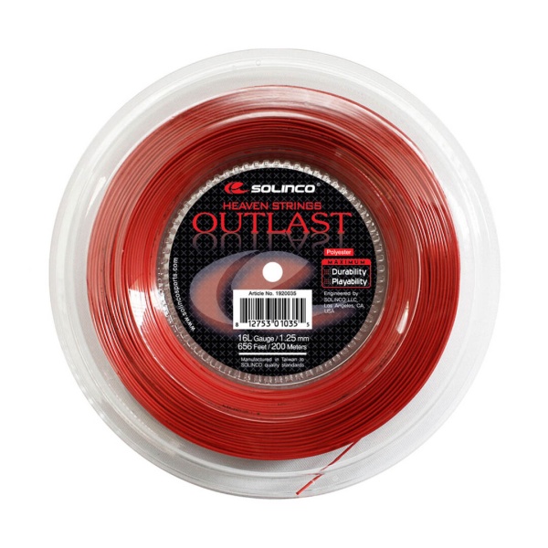 Теннисная струна Solinco Outlast 1,25 200 метров