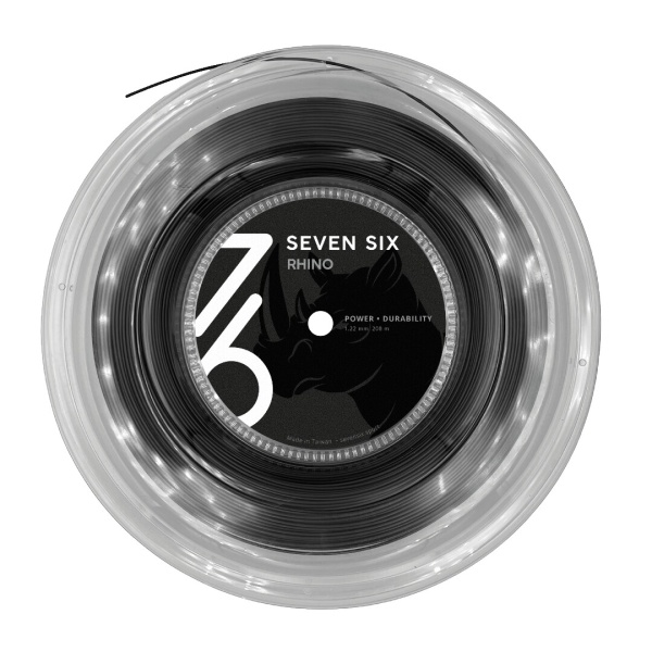 Теннисная струна 7/6 Rhina - Black 1,22 200 метров
