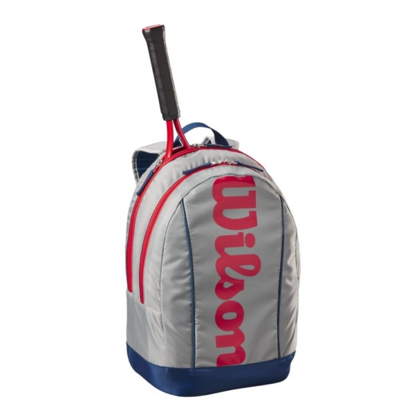 Рюкзак Wilson Junior Tennis Backpack - Light Grey/Red Blue