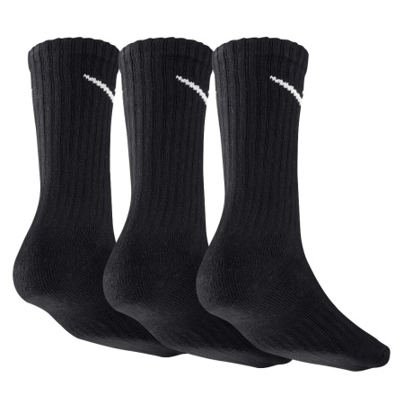 Носки Nike Value Cotton Crew - Black (3 пары)