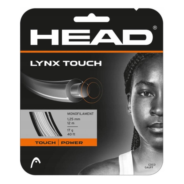 Теннисная струна Head Lynx Touch - Smoky 1.25 12м