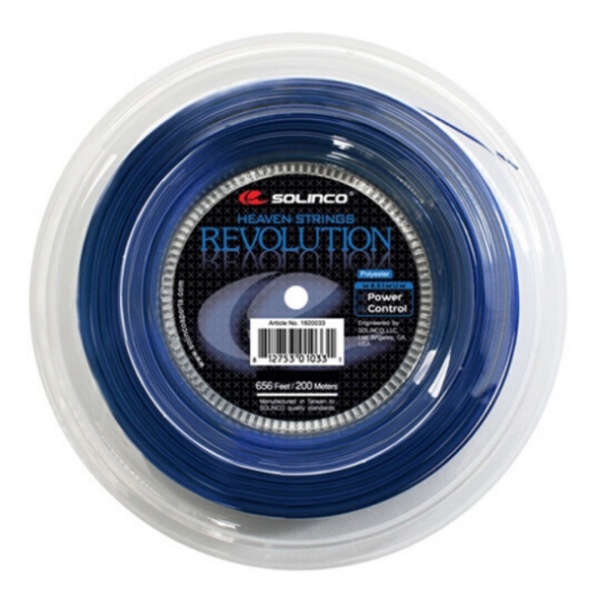 Теннисная струна Solinco Revolution Blue 1,30 200 метров