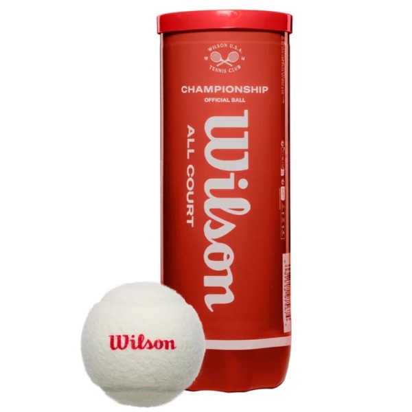 Теннисные мячи Wilson 3B Championship Legacy White