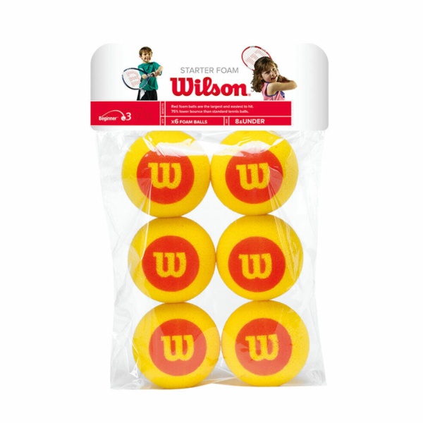 Теннисные мячи Wilson Starter Foam x 6