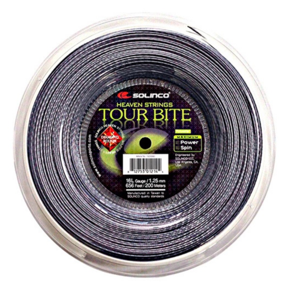 Теннисная струна Solinco Tour Bite Diamond Rough 1,25 200 метров