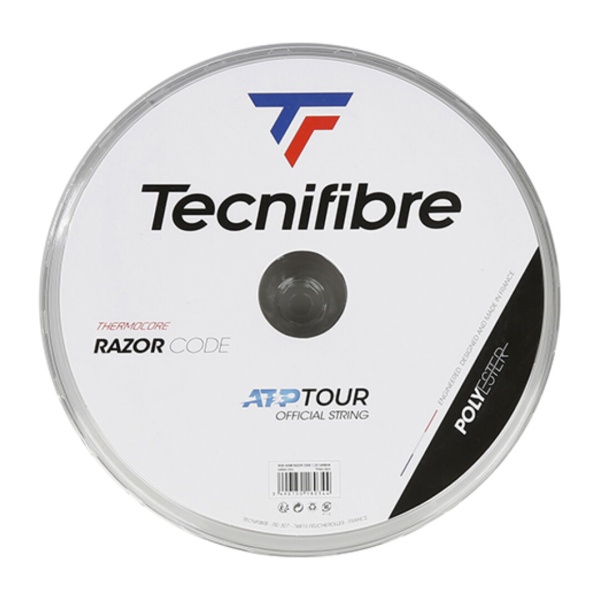 Теннисная струна Tecnifibre Razor Code White 1,30 200 метров