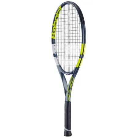 Теннисная ракетка Babolat Aero Junior 25 - Grey/Fluorescent Yellow
