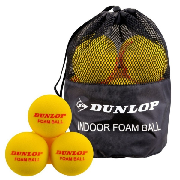 Теннисные мячи Dunlop Indoor Foam 12 Balls