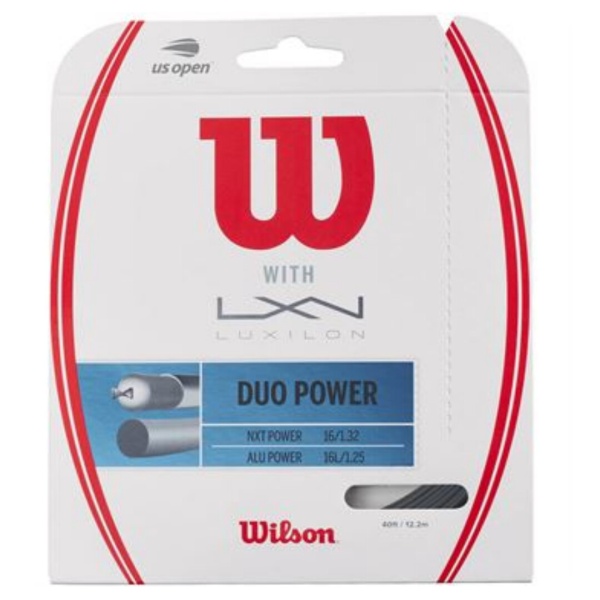 Теннисная струна Wilson Duo - Alu Power 1.25 & NXT Power 1.30 12 метров