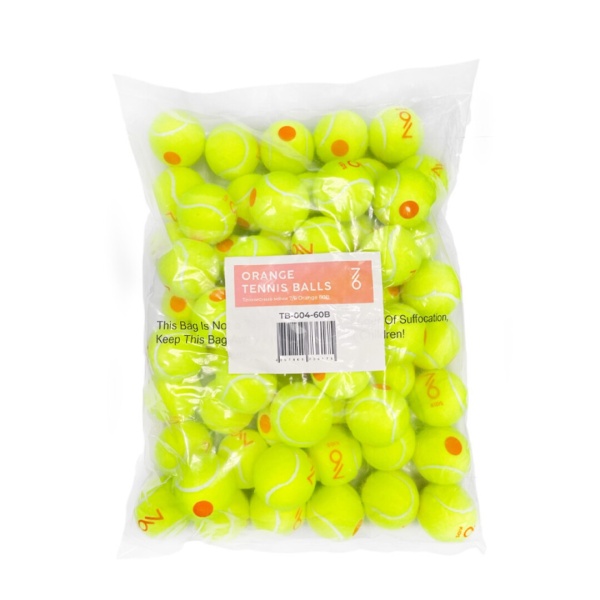 Теннисные мячи 7/6 Orange 60Balls