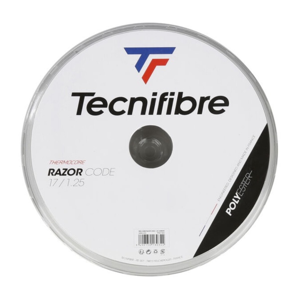 Теннисная струна Tecnifibre Razor Code Blue 1,25 200 метров