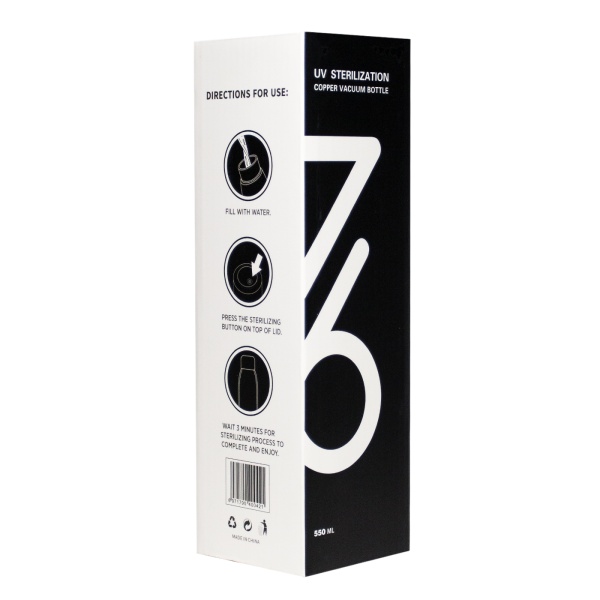 Бутылка для воды 7/6 UV Water Bottle - Black