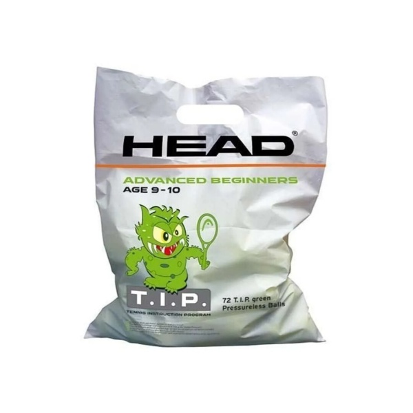 Теннисные мячи Head Green пакет 72 мяча