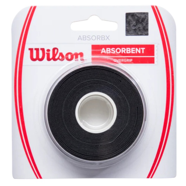 Овергрип Wilson Absorbx Overgrip - 3pk - Black