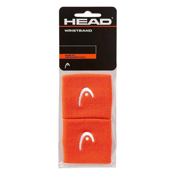 Пара напульсников Head 2,5 Synthetic Wristband - Orange