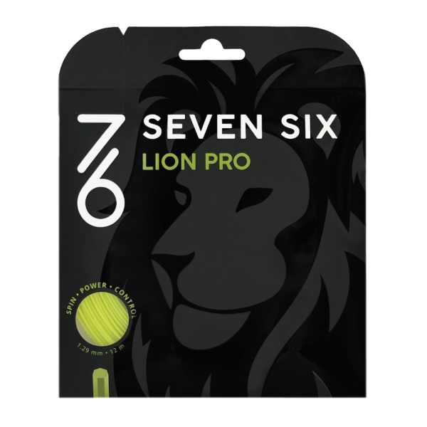 Теннисная струна 7/6 Lion Pro - Yellow 1,29 12 метров