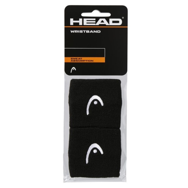 Пара напульсников Head 2,5 Synthetic Wristband - Black