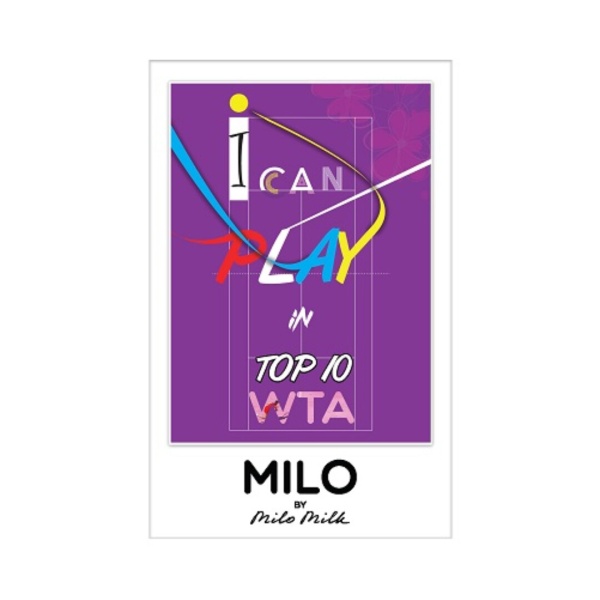 Магнит Milo "I CAN PLAY IN TOP 10 WTA"