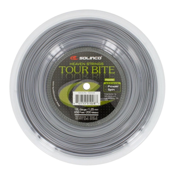 Теннисная струна Solinco Tour Bite 1,25 200 метров